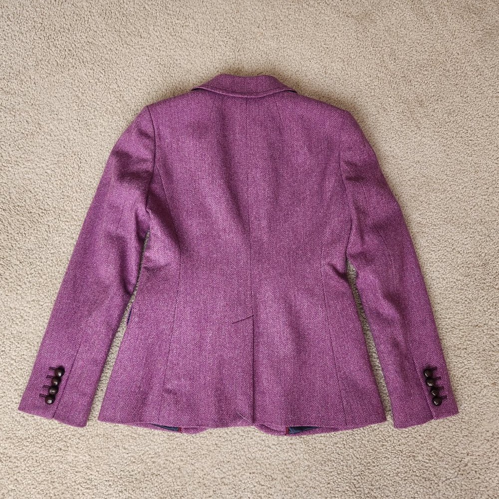 NWT Rare Wool Herringbone SUIT--Hacking Blazer and No. 2 Pencil Skirt - Picture 13 of 16